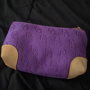 Db makeup bag never used.  Was part of set.  No tags